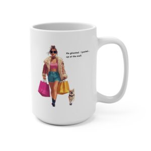 “He ghosted. I posted..." Mug